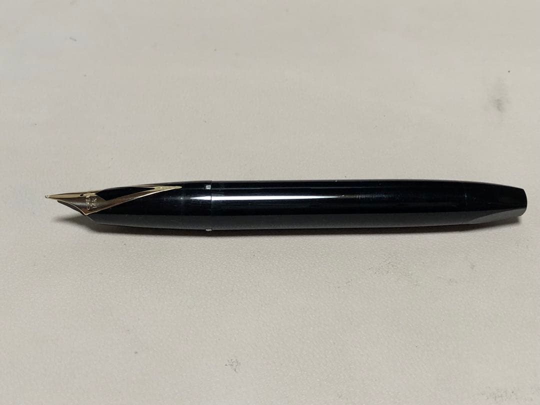 SHEAFFER シェーファー 万年筆 スノーケル ブラック×シルバー