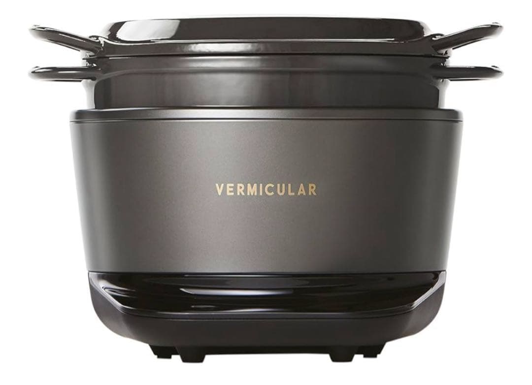 バーミキュラ ライスポット 5合炊き 炊飯器 トリュフグレー 専用レシピブック付