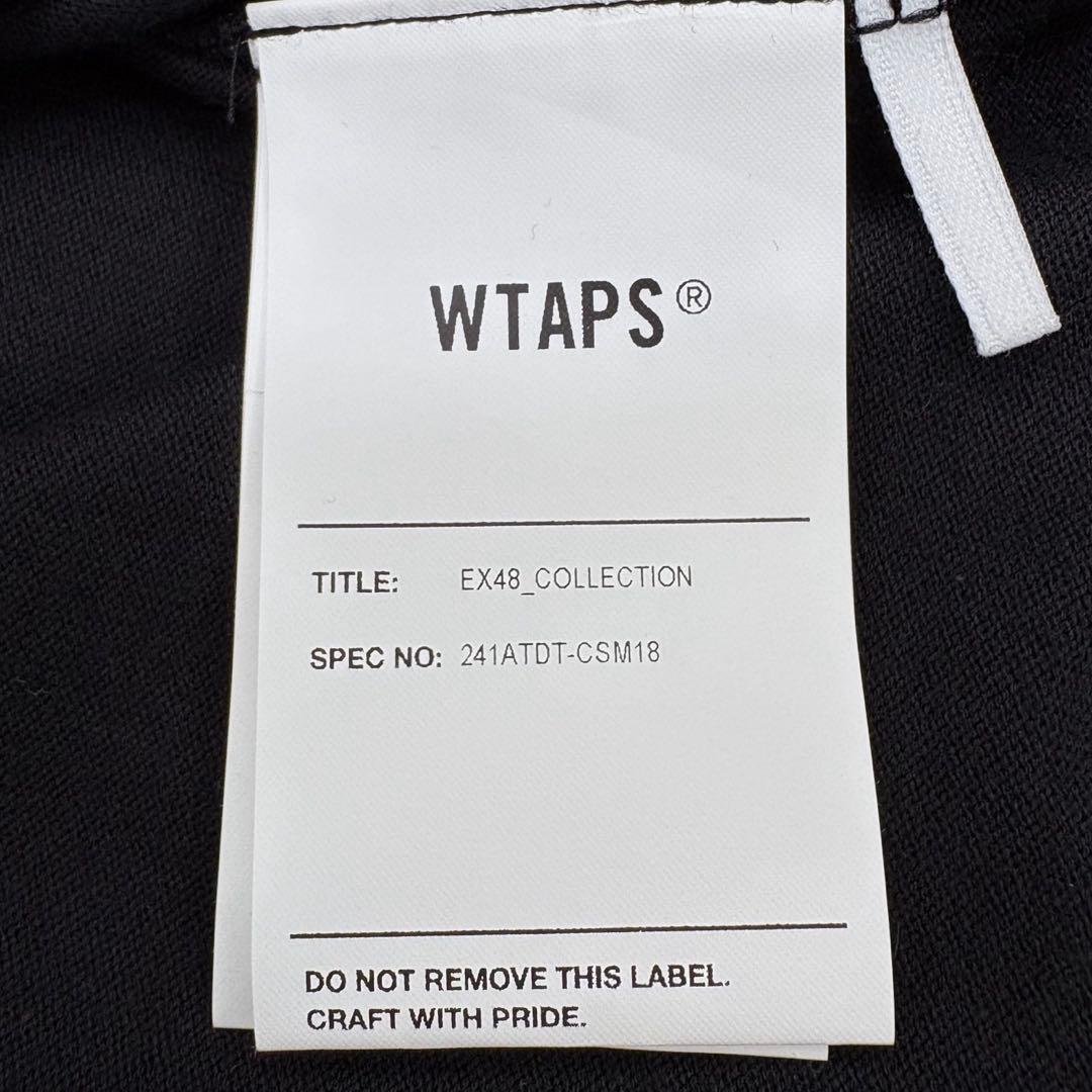 ダブルタップス WTAPS フットボール Tシャツ ロンT 長袖　黒 ブラック
