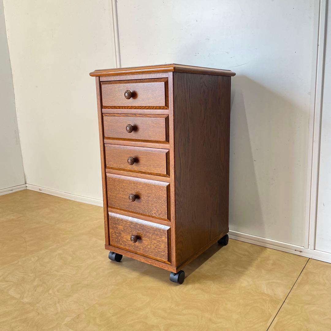 三越家具 カントリーハウス チェストワゴン 引き出し コンソール 台 ブルージュ