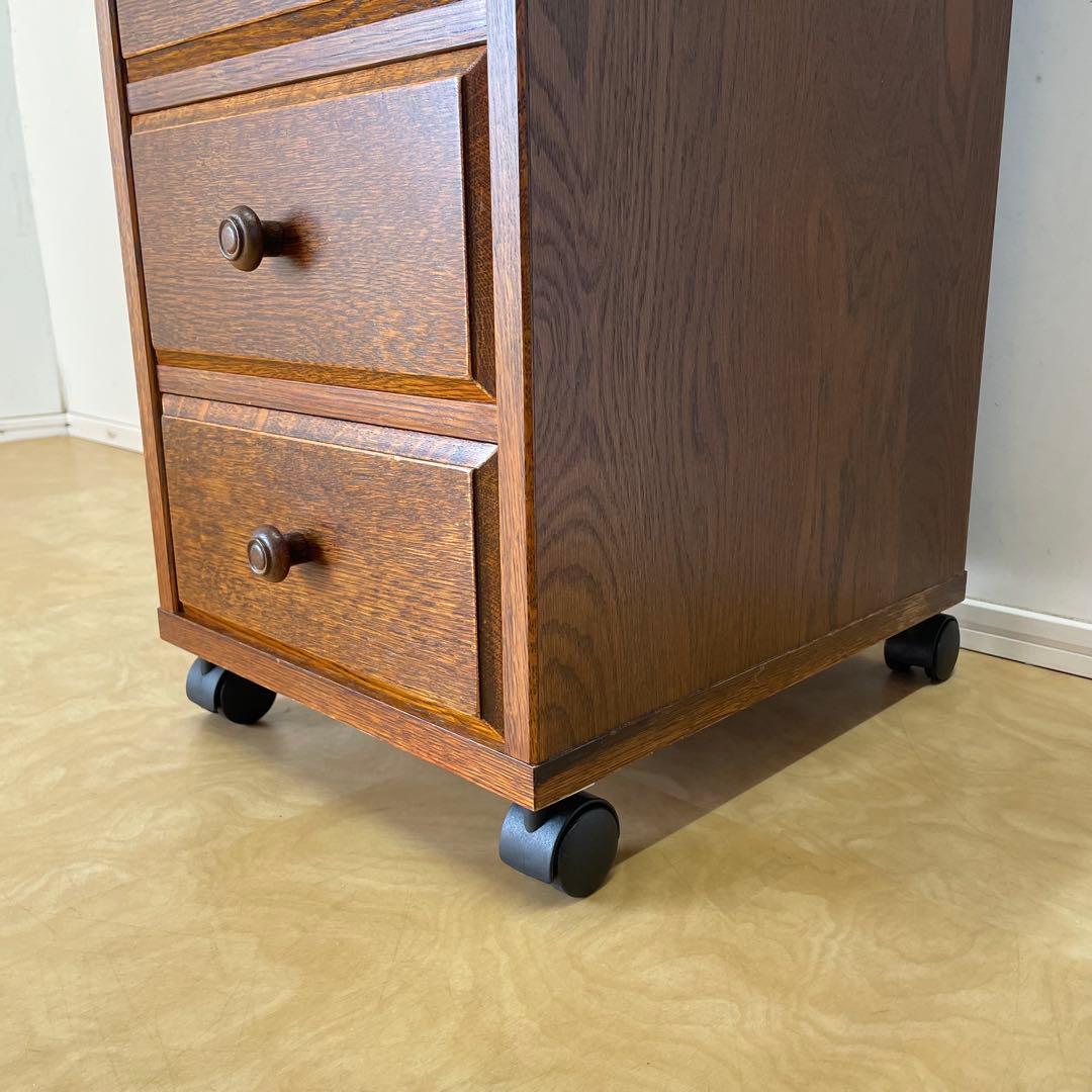 三越家具 カントリーハウス チェストワゴン 引き出し コンソール 台 ブルージュ