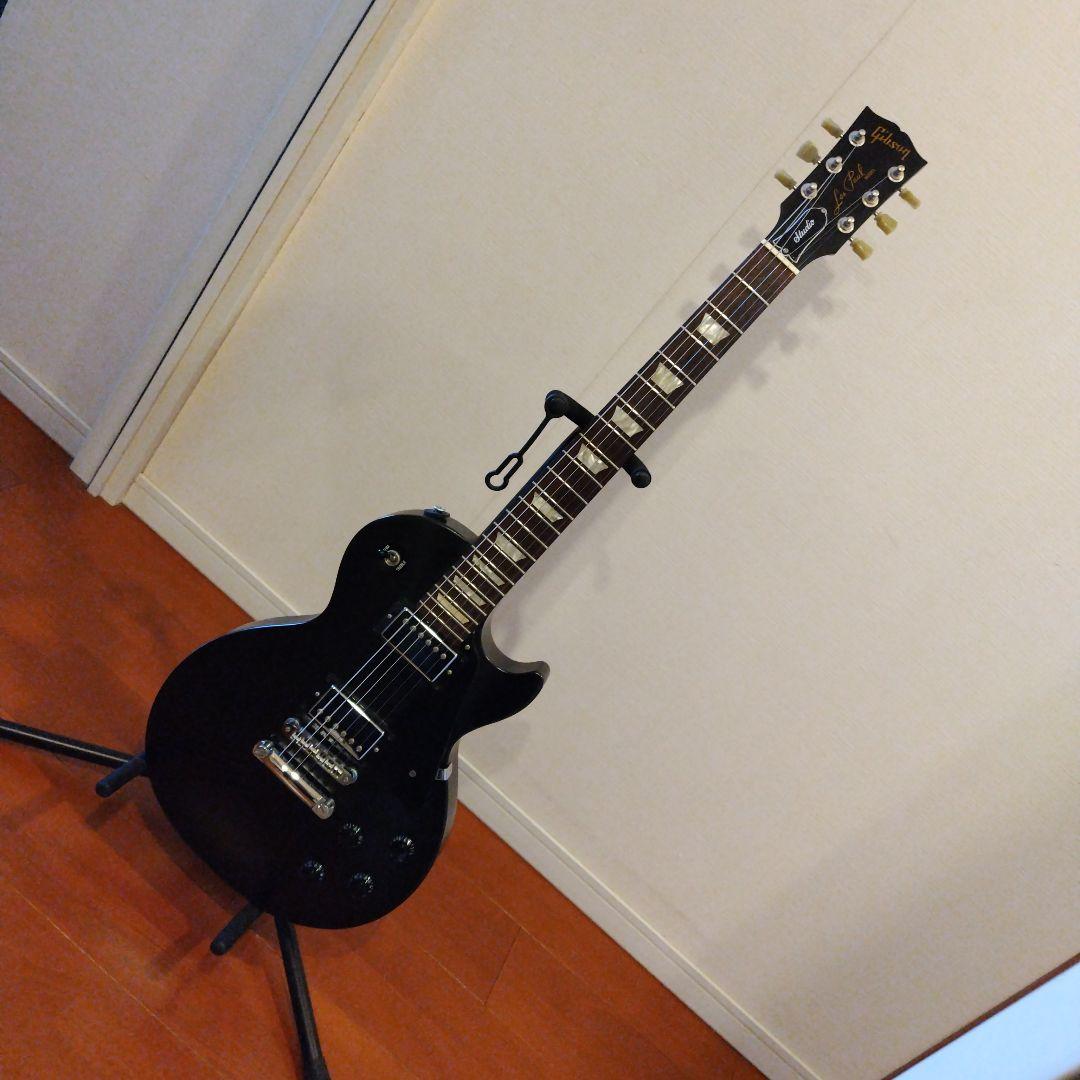 ★激軽　ギブソンレスポール　スタジオ　3.2kg 2009年　ソリッドブラック