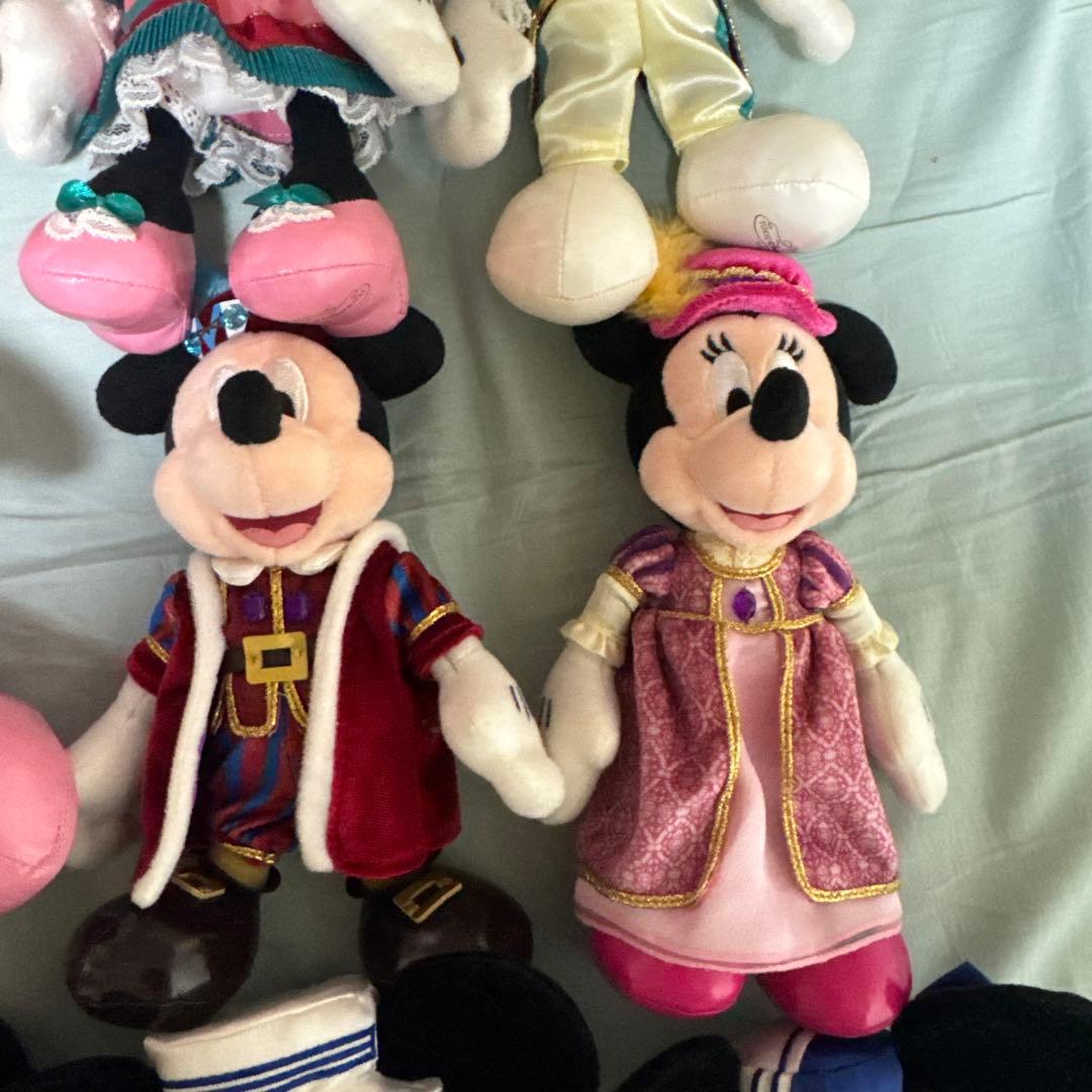 宿泊者限定 10点 東京ディズニーシー　ホテルまとめ　ミッキー&ミニーぬいぐるみ