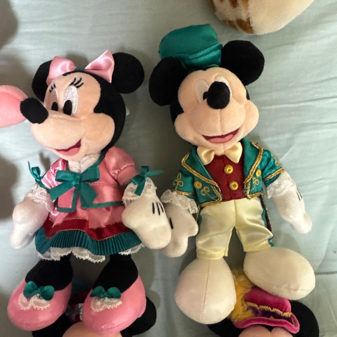 宿泊者限定 10点 東京ディズニーシー　ホテルまとめ　ミッキー&ミニーぬいぐるみ