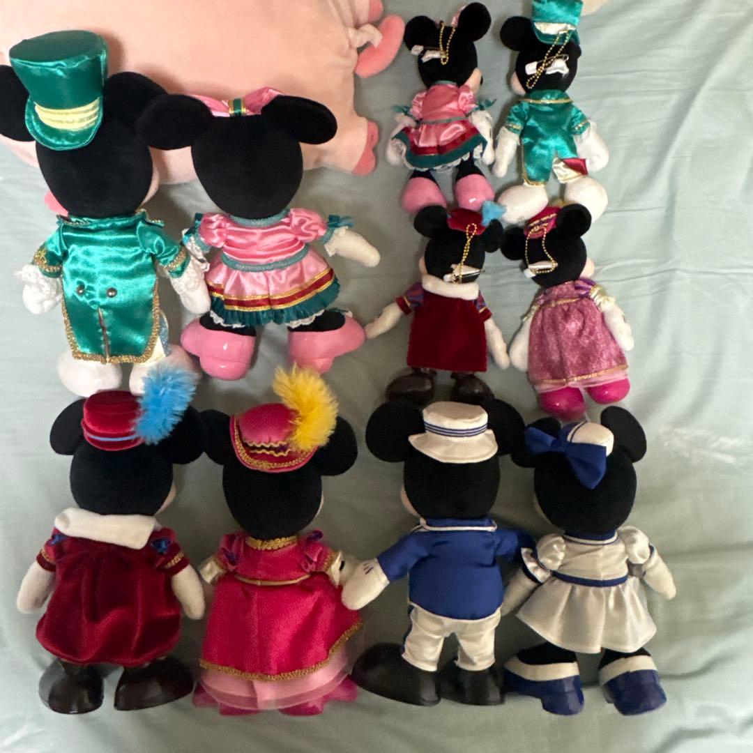 宿泊者限定 10点 東京ディズニーシー　ホテルまとめ　ミッキー&ミニーぬいぐるみ