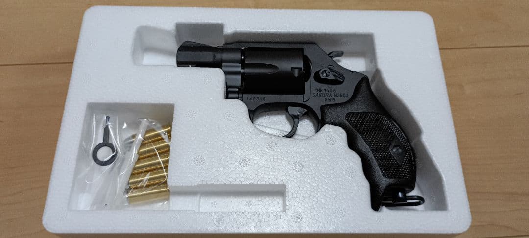 タナカワークス S&W M360J SAKURA 日本警察仕様 ヘビーウェイト