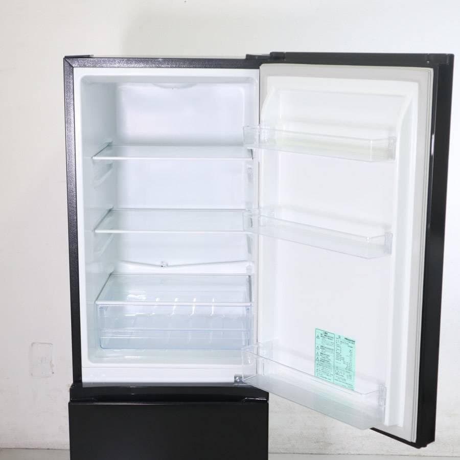 2022年 ハイセンス 175L 2ドア冷蔵庫 HR-D1701B 右開ブラック