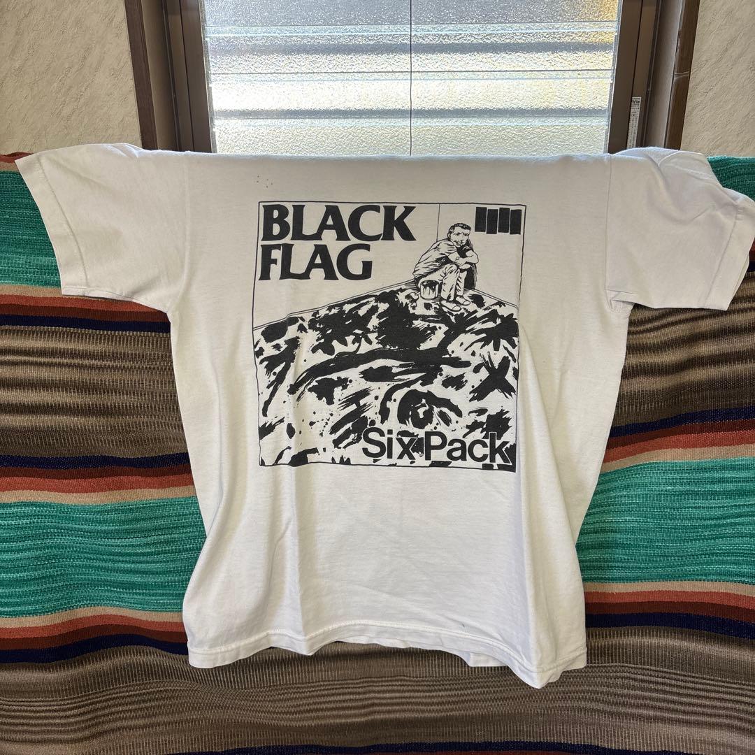最終値下げ90s BLACK FLAG Six Pack Tシャツ