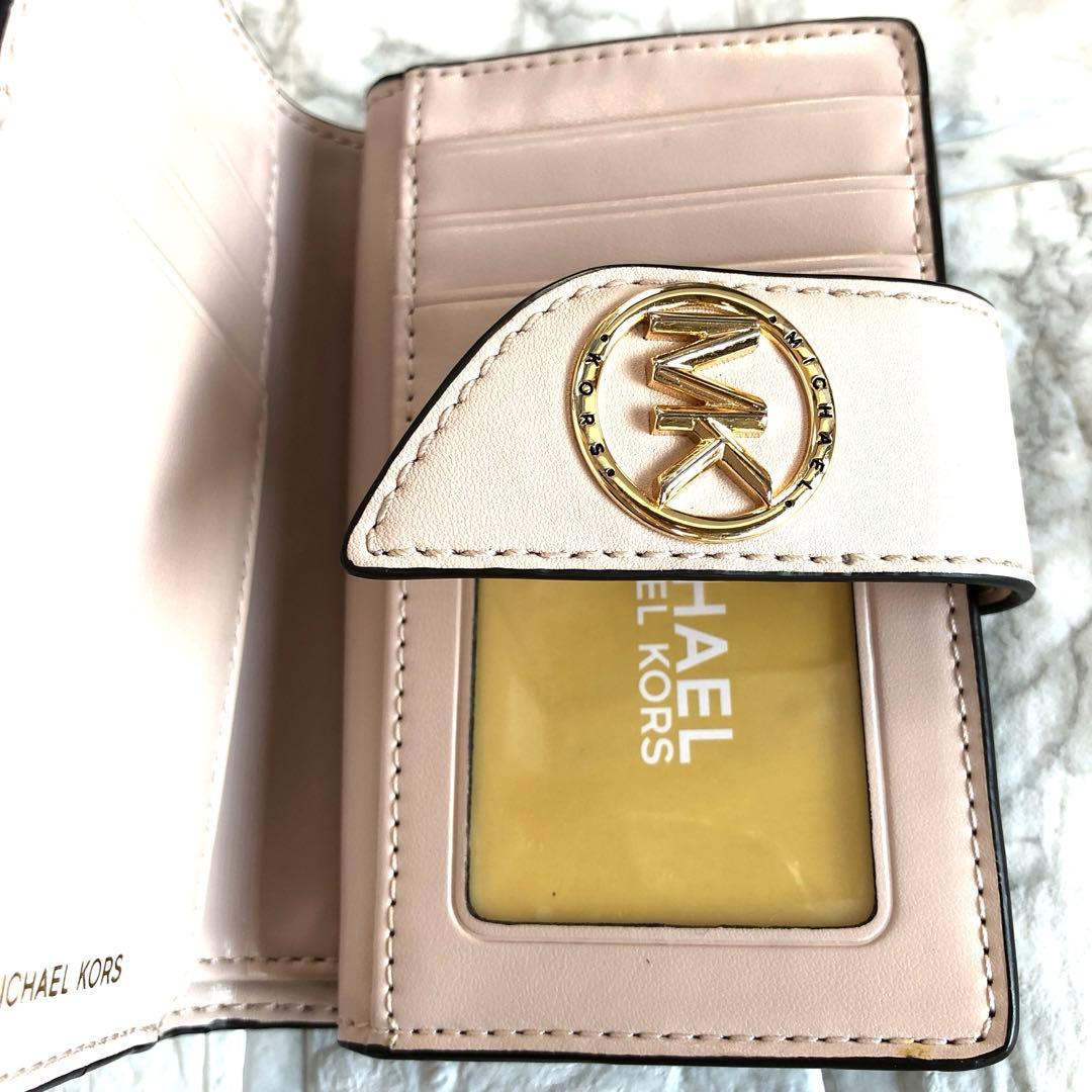 【未使用級】MICHAELKORS GREENWICH タブウォレットミディアム