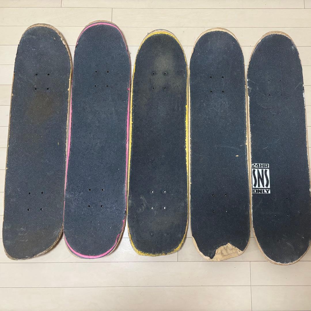 スケートボードデッキセット 15枚 廃デッキ