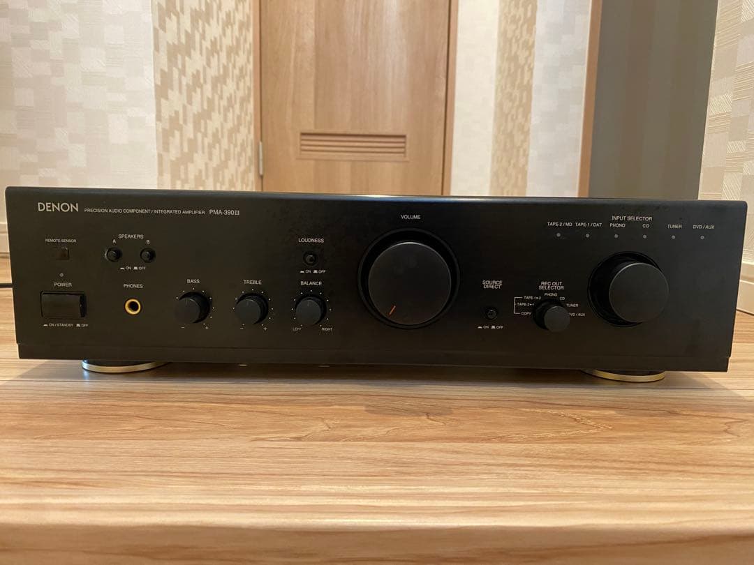 保証あり　デノン　PMA-390Ⅲ　プリメインアンプ　動作確認済み　メンテナンス