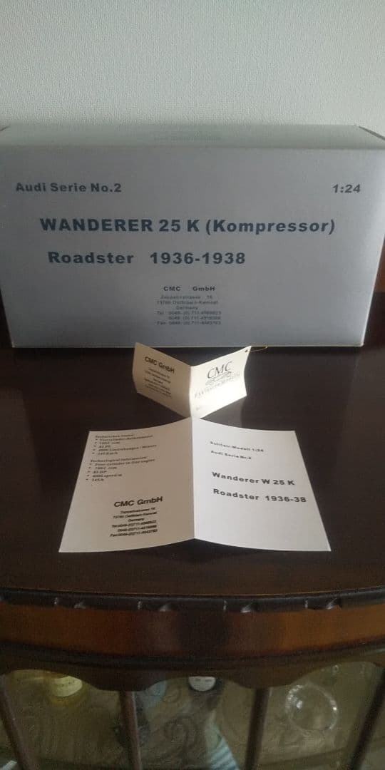 初期型 CMC アウディ ロードスター ミニカー