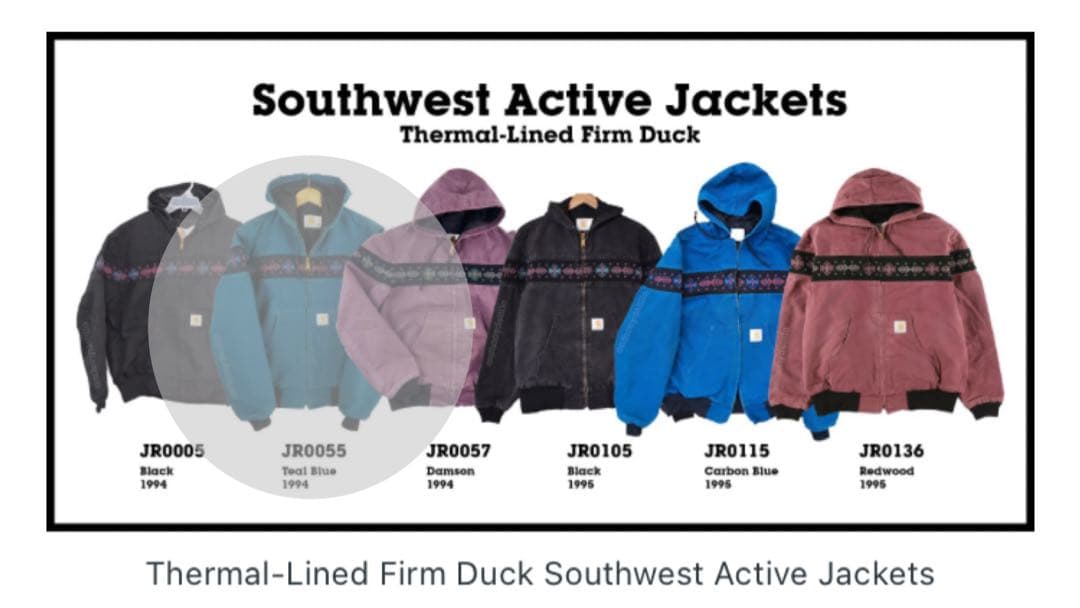 カーハート サウスウエスト アクティブジャケット JR0055 L(現行M)