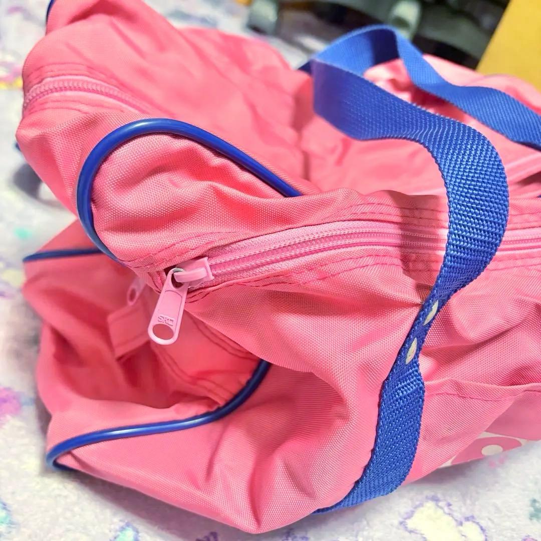 WORLD PEGASUS ピンク 旧ワッペ スクールバッグ スクバ