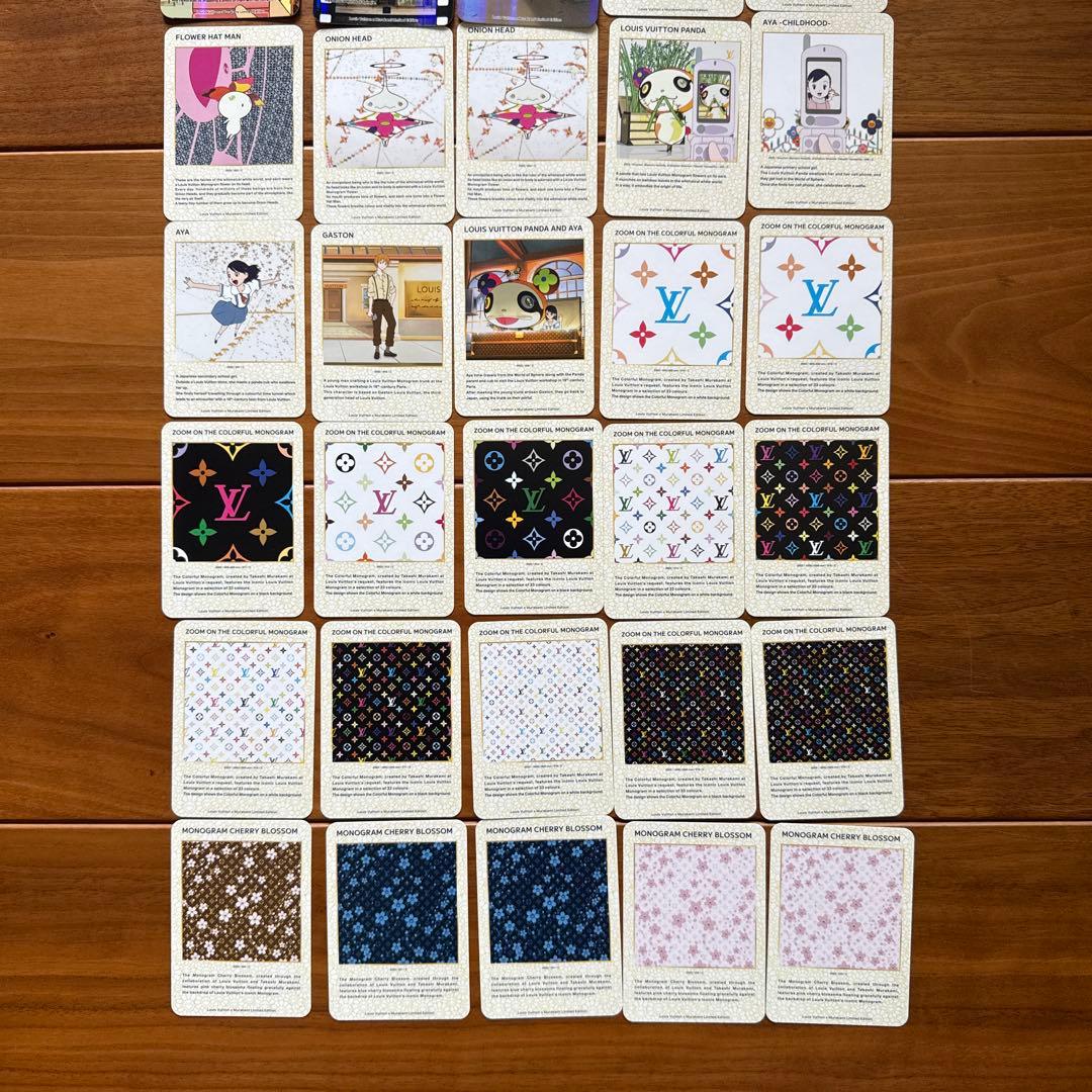 希少 ルイヴィトン 村上隆 トレーディングカードセット