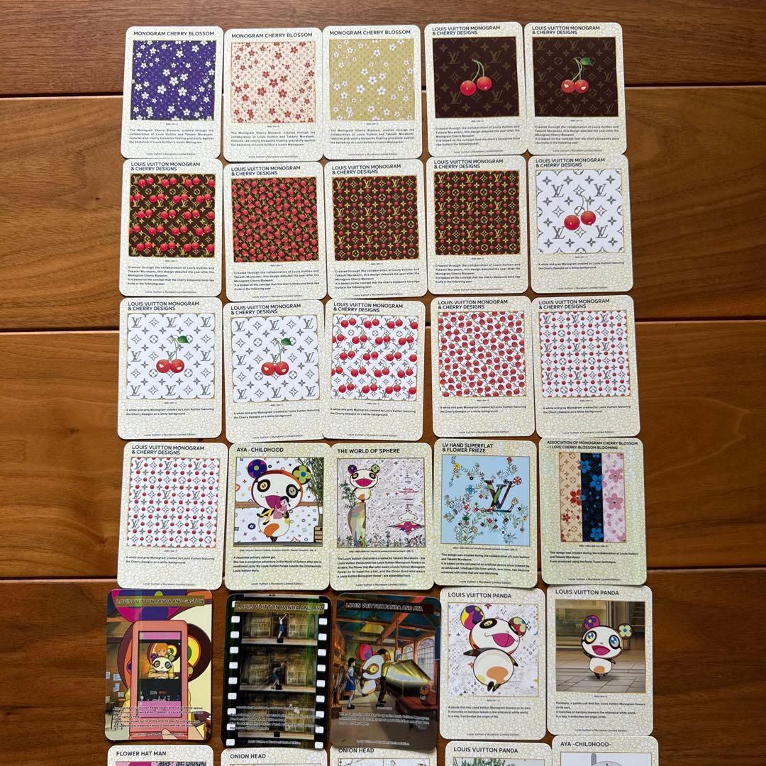 希少 ルイヴィトン 村上隆 トレーディングカードセット