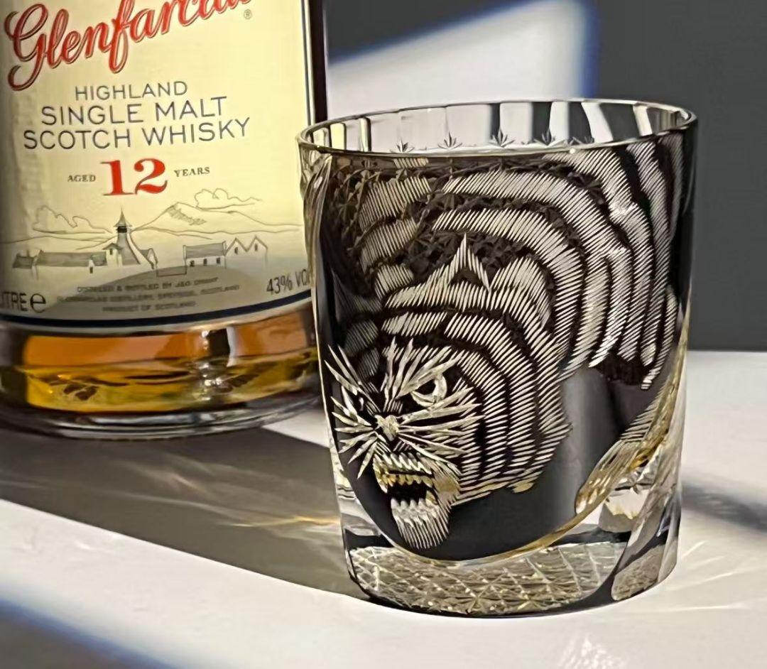 【マスター限定モデル】Kagami江戸切子 トラ干支款