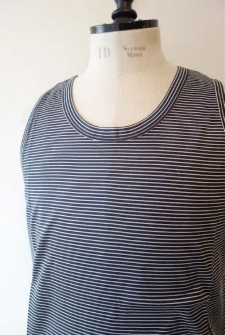 【未使用品】マーティーアンドサンズ ウォッシャブルシルク天竺タンクトップ