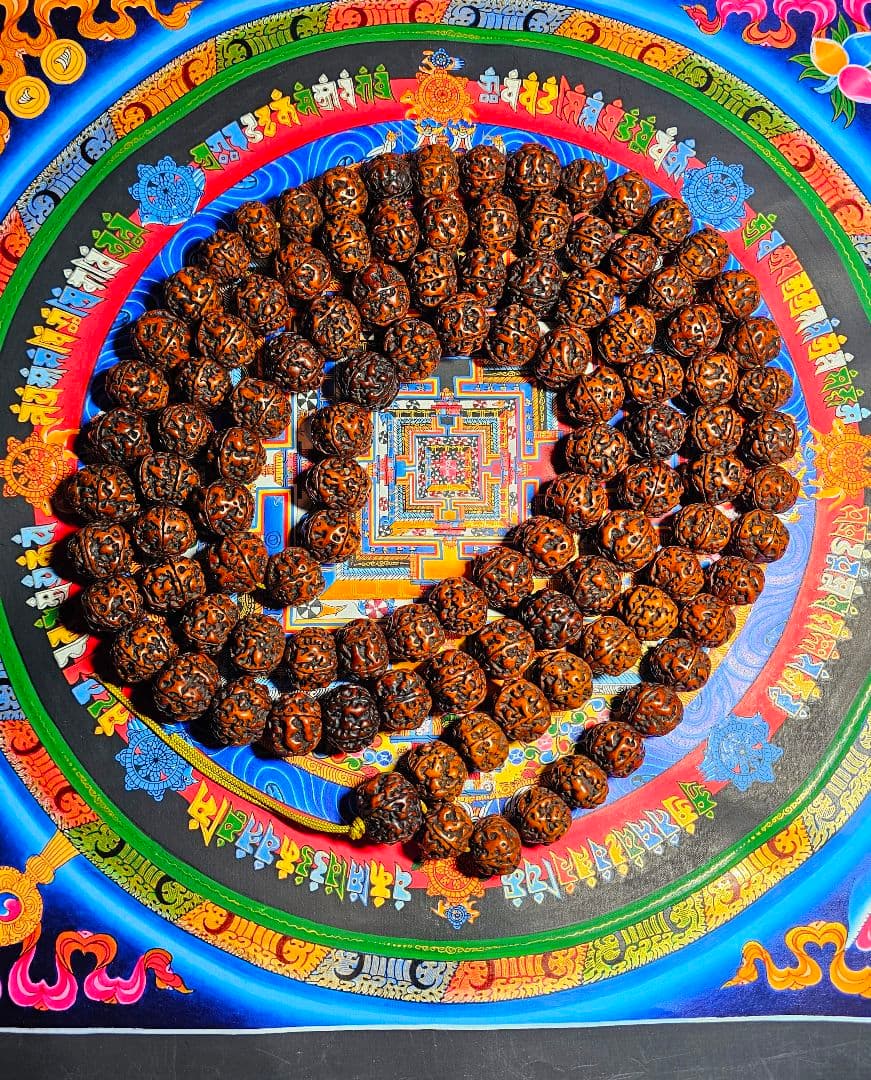 超希少‼️オールドルドラクシャ 109個‼️ ネックレス