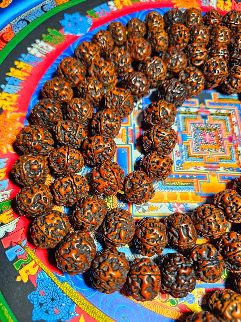 超希少‼️オールドルドラクシャ 109個‼️ ネックレス