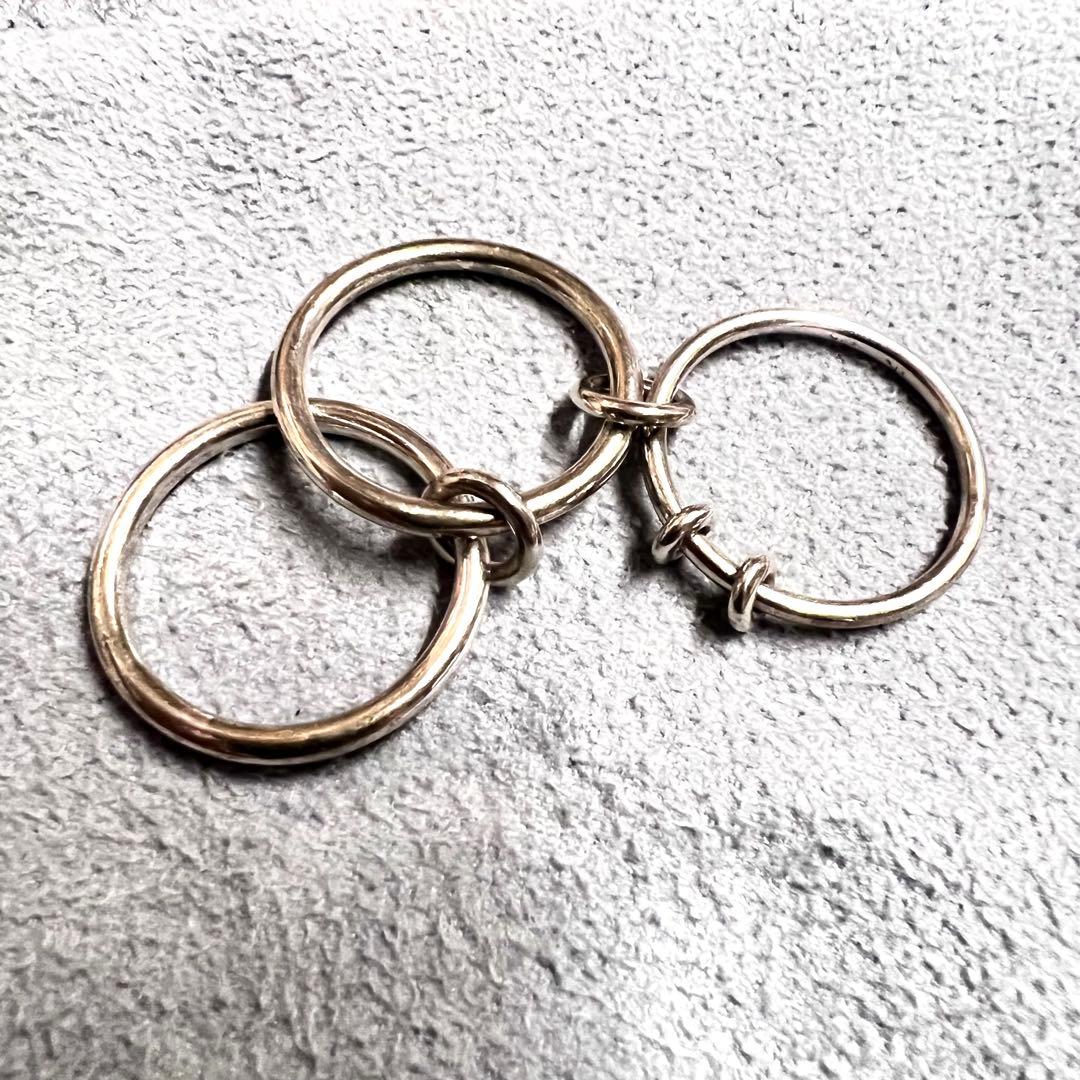 Spinelli Kilcollin スピネリキルコリ3連リング US10.5