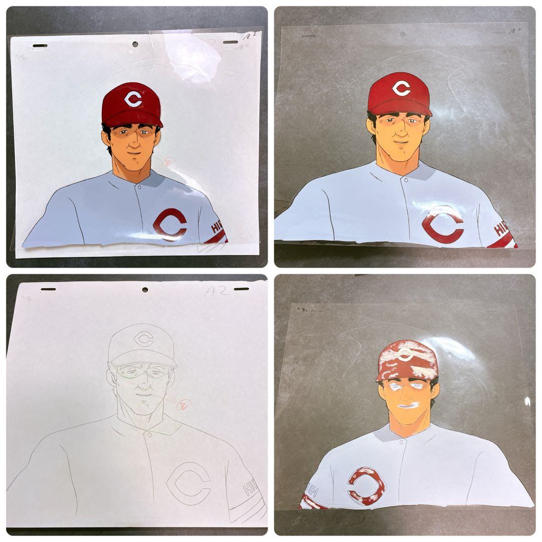 激レア 童夢くん 広島東洋カープ セル画 動画付き 5種セット 10枚