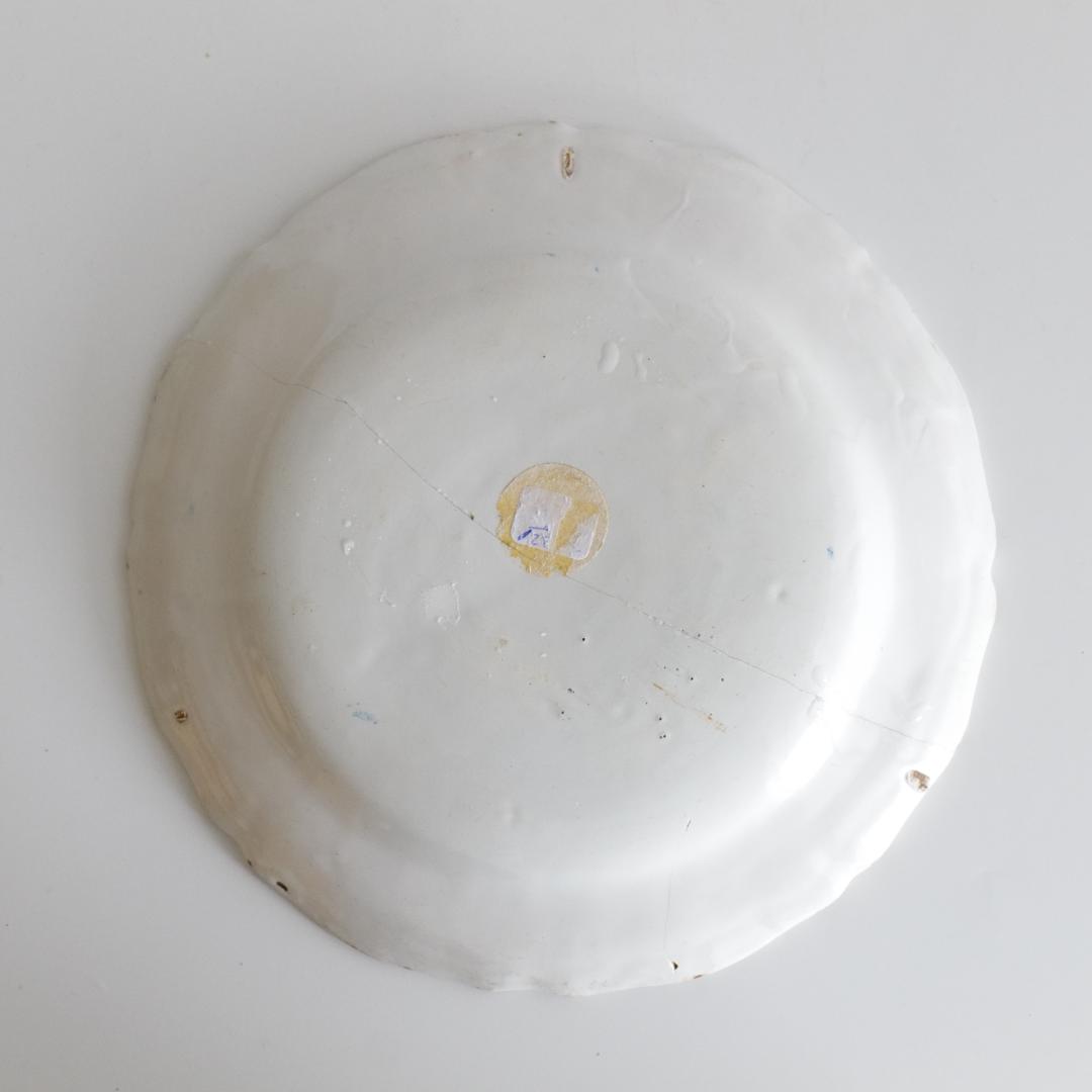 ムステイエ 18世紀の小花柄皿 B