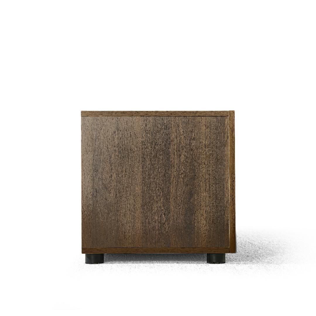 【新作】和風モダン TVボード ウォールナット材 収納付き