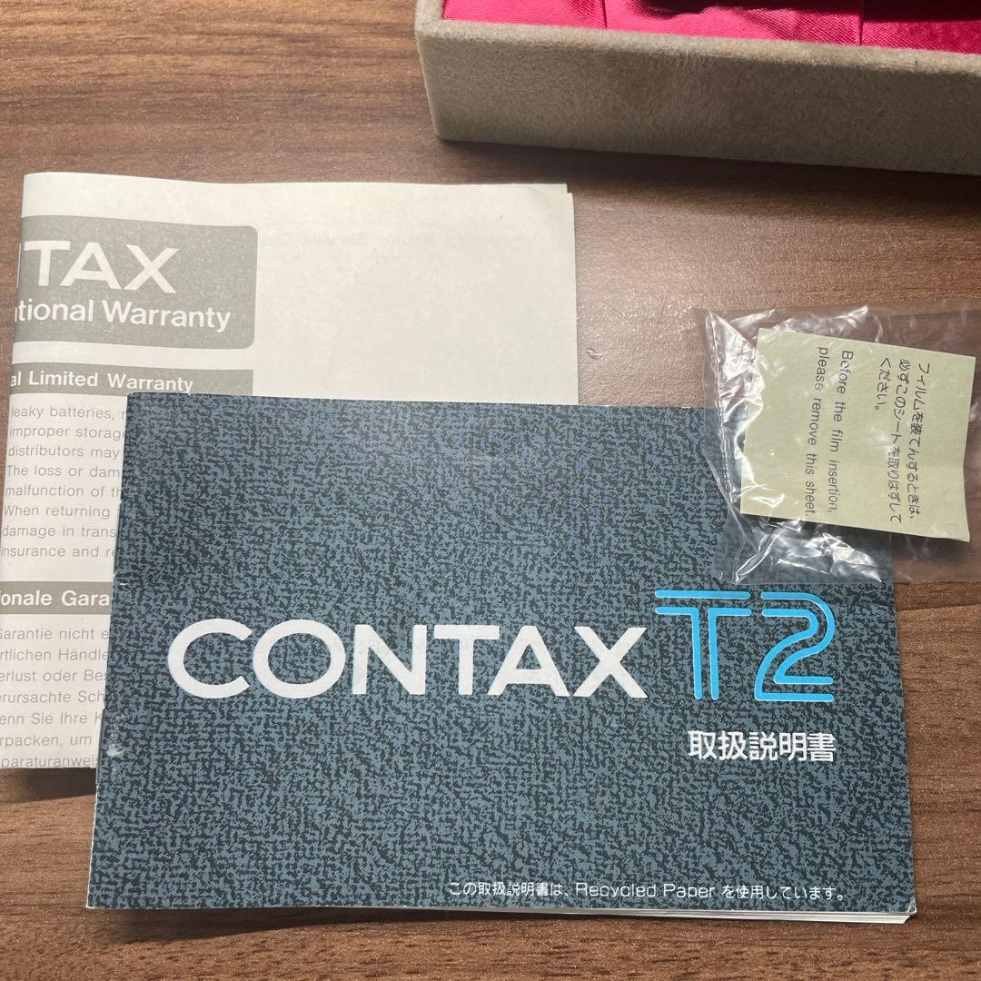 CONTAX T2 動作問題なし