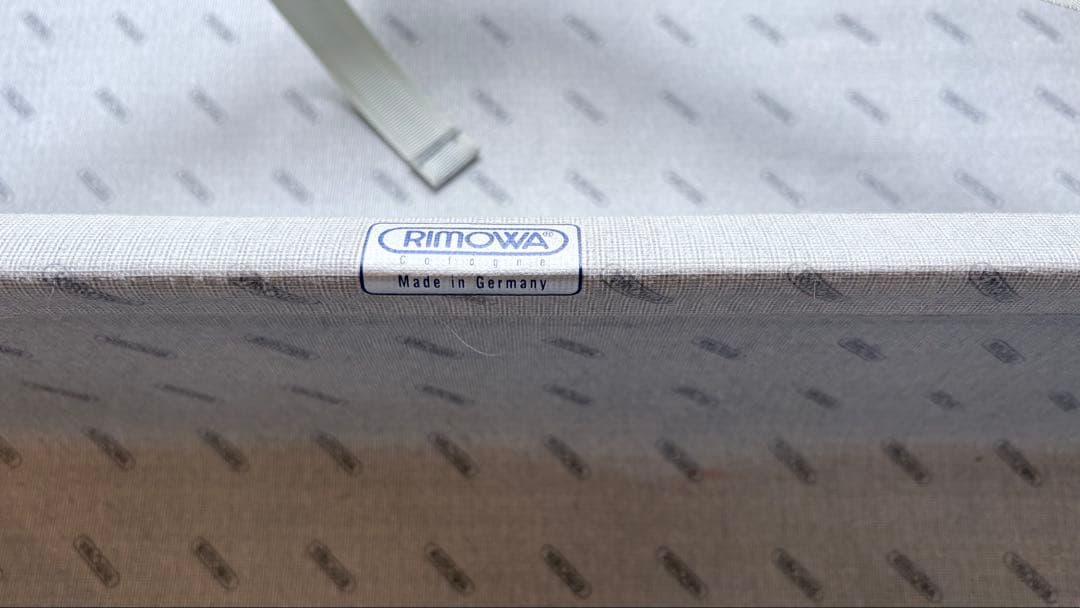 RIMOWA リモワ 廃盤・絶版・サイドハンドル仕様 ドイツ製　スーツケース