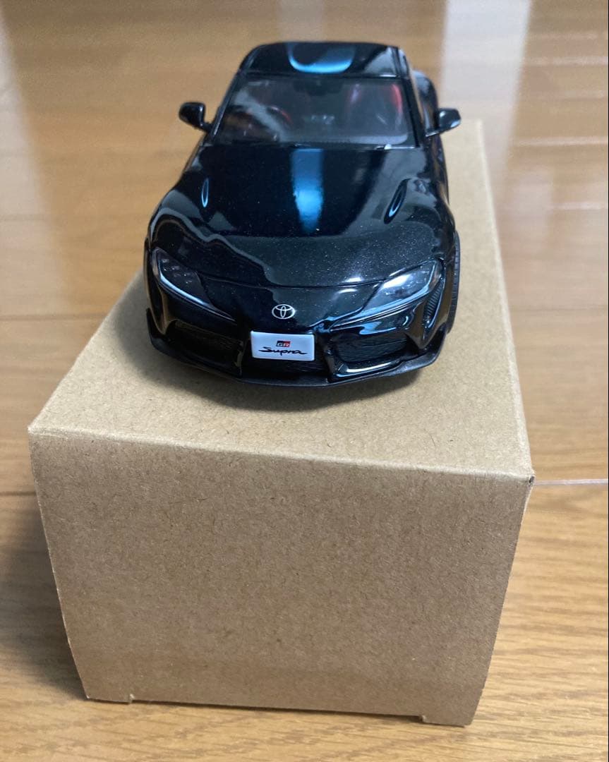 トヨタ 店頭展示用ミニカー　 GR Supraブラックメタリック