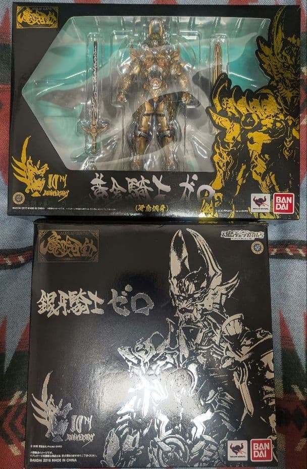魔戒可動 10th ANNIVERSARY　黄金騎士ガロ 冴島鋼牙 銀牙騎士ゼロ