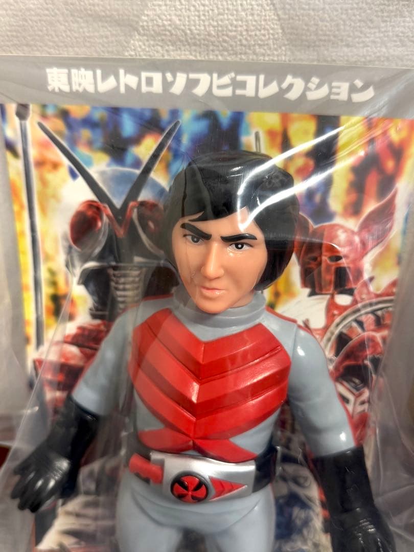 東映レトロソフビコレクション　仮面ライダーX セタップVer.
