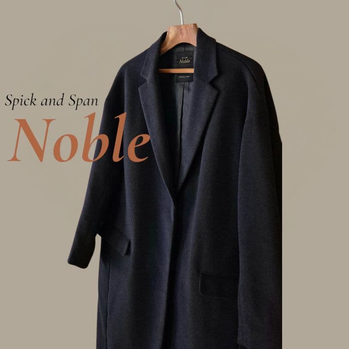 【Noble】Wコクーンチェスターコート