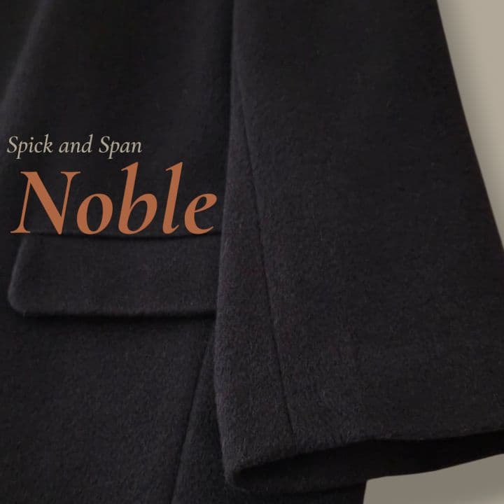 【Noble】Wコクーンチェスターコート