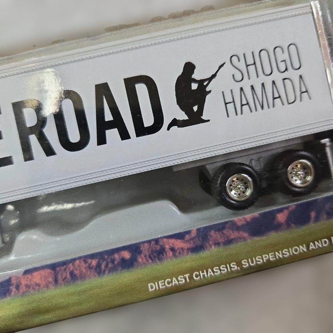 美品　浜田省吾 ON THE ROAD トラクター＆トレーラー　 ミニカー
