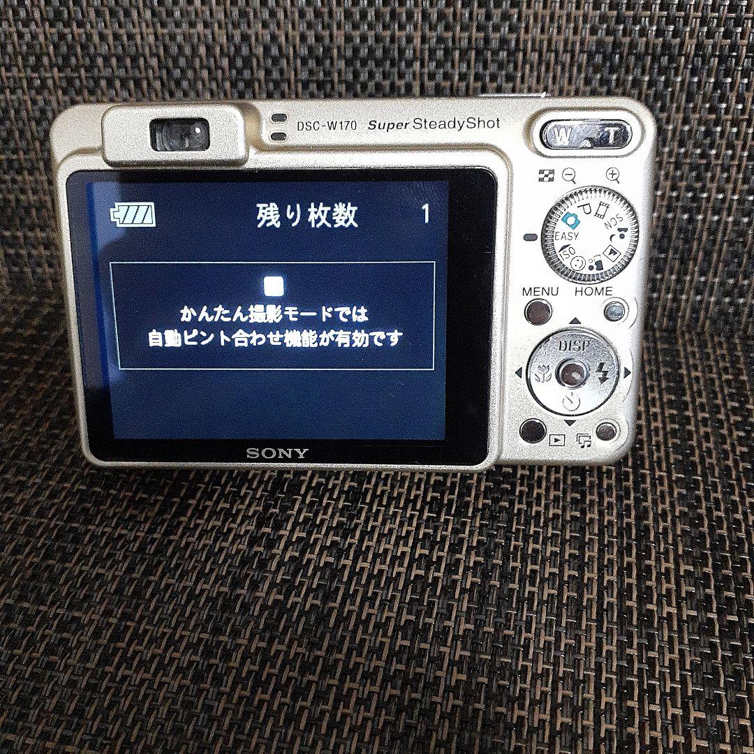 SONY サイバーショット　DSC-W170　動作品