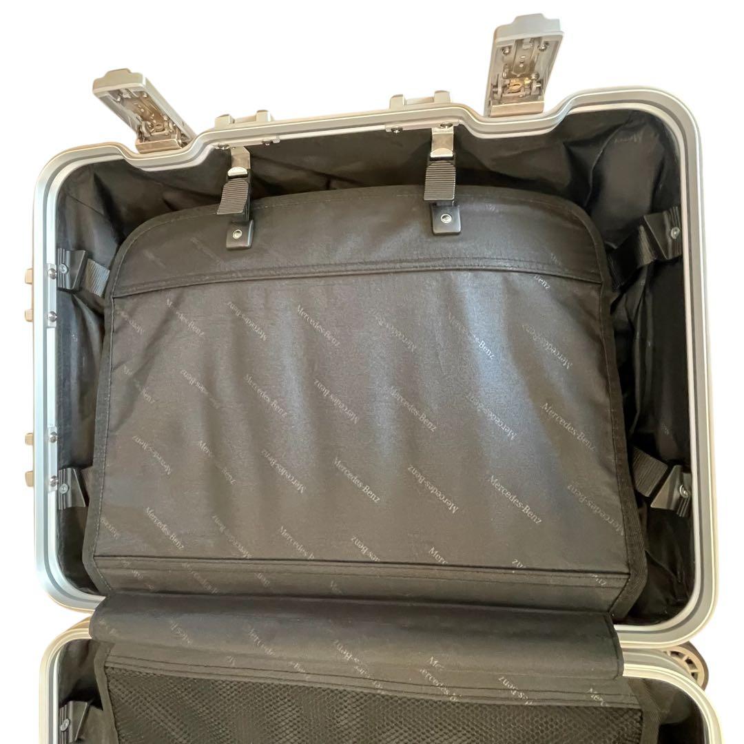 メルセデスベンツ　オリジナル アルミスーツケース　シルバー　32L　4輪