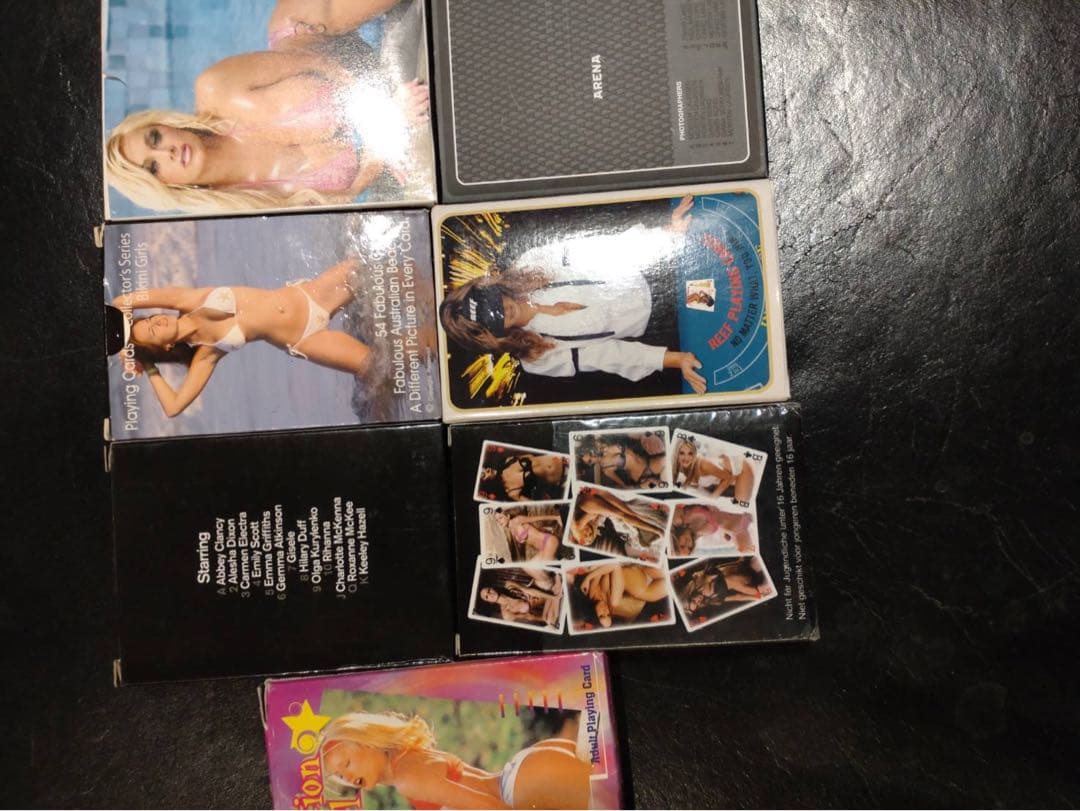 レア　トランプ　7個