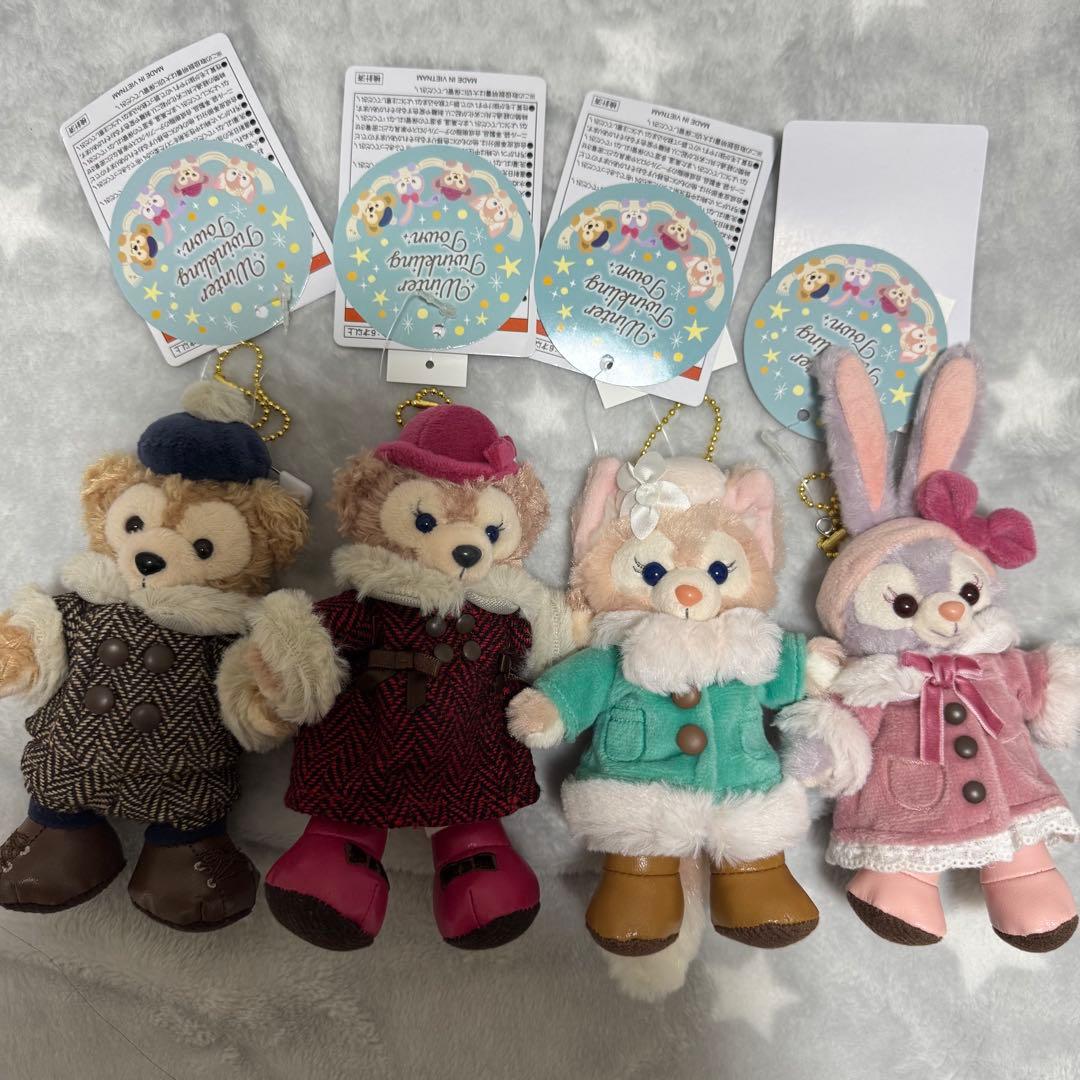 ダッフィーフレンズ　ぬいぐるみバッジ