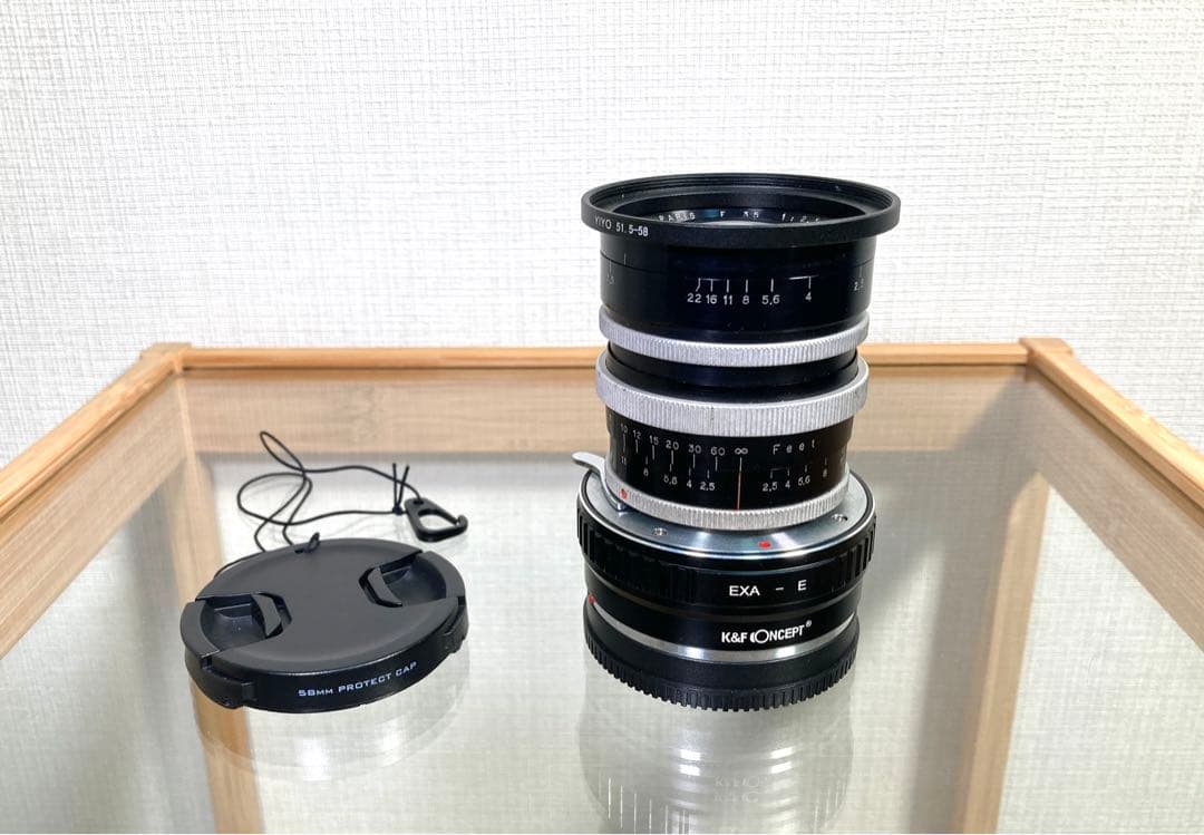 P.ANGENIEUX R1 35mm F2.5 Eマウントアダプター付