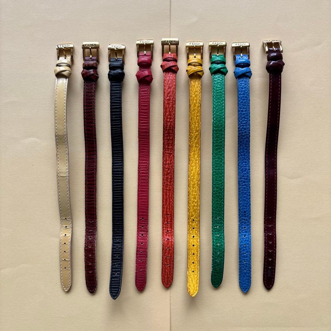 FENDI レディース腕時計　カメレオン　チェンジベルト9本　640L クォーツ