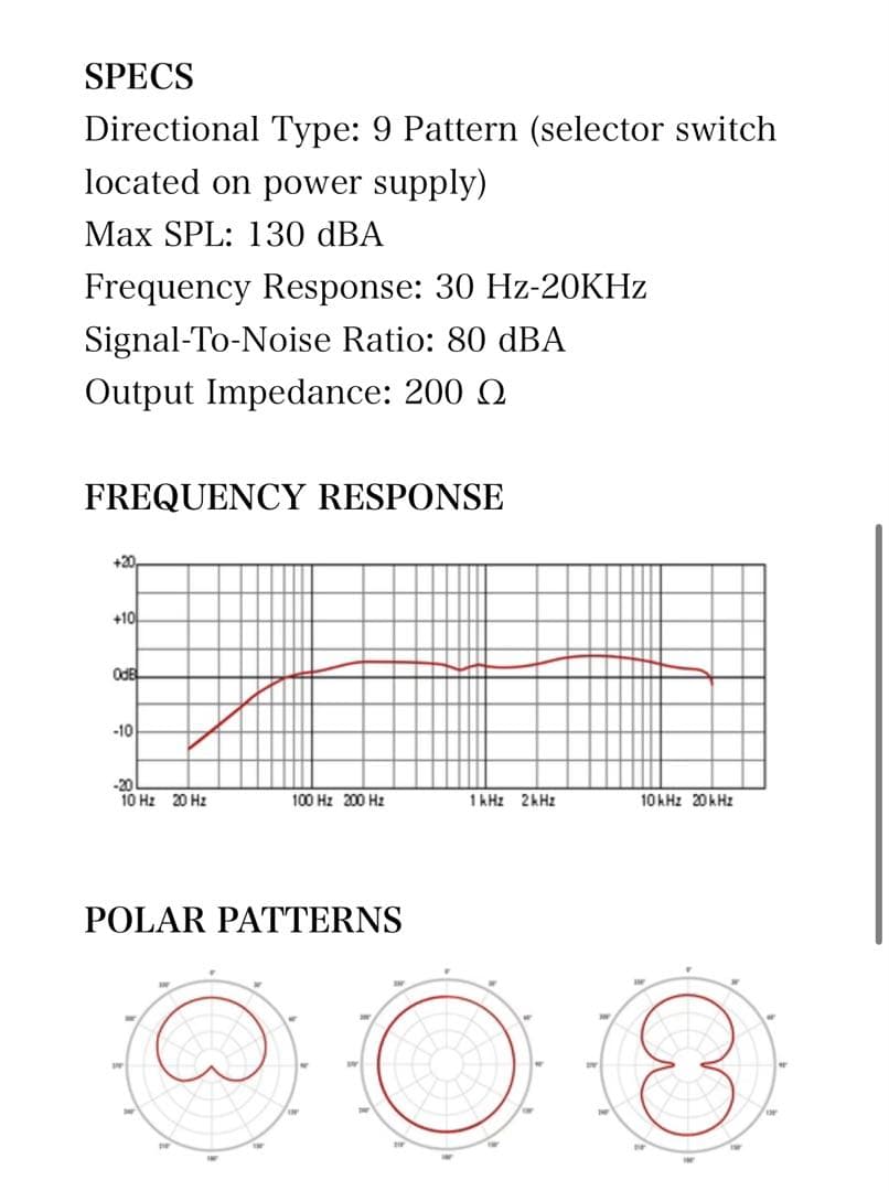 配信機器・PA機器・レコーディング機器 Monheim Microphones Monheim Creme