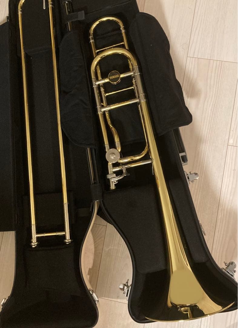 【値下げ中】YAMAHA xeno882Oトロンボーン テナーバス ケース付き