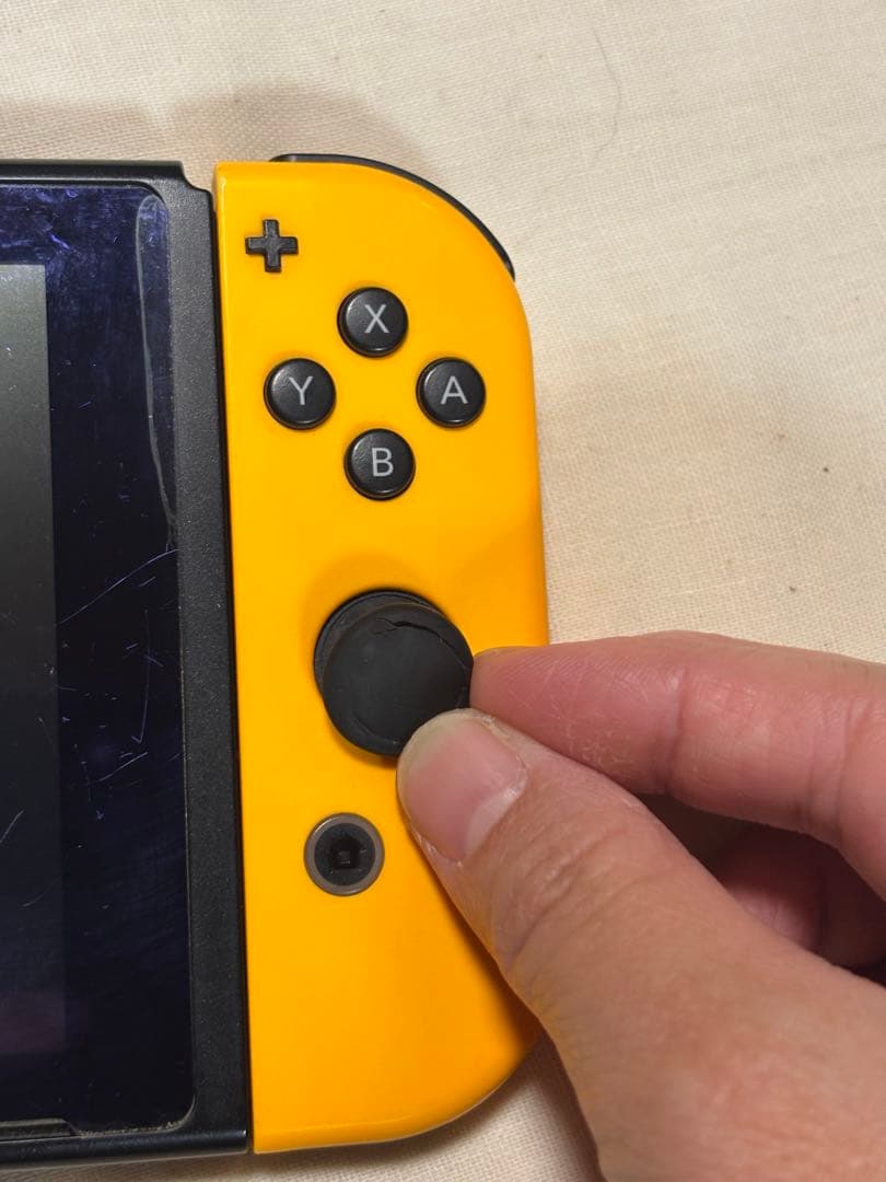 Nintendo Switch オレンジ/紫 本体+SDカード+本体ケース付き