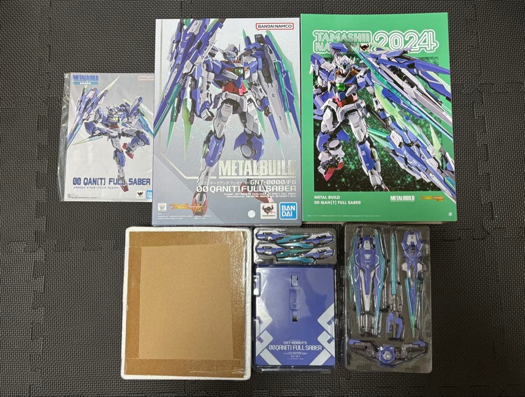 【L BUILD】ダブルオークアンタ フルセイバー/オプションセット