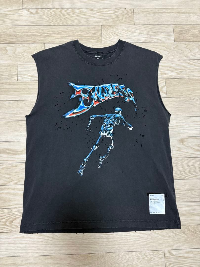 トップス SATISFY MothTech Muscle T-Shirt