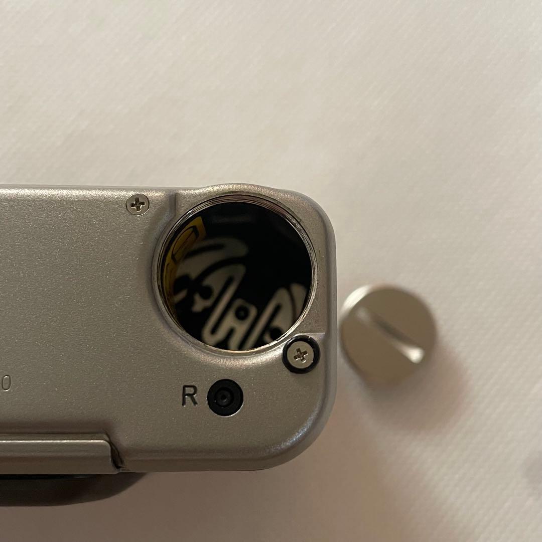 CONTAX T2 シルバー 作例あり 純正ストラップ付 高級フィルムカメラ