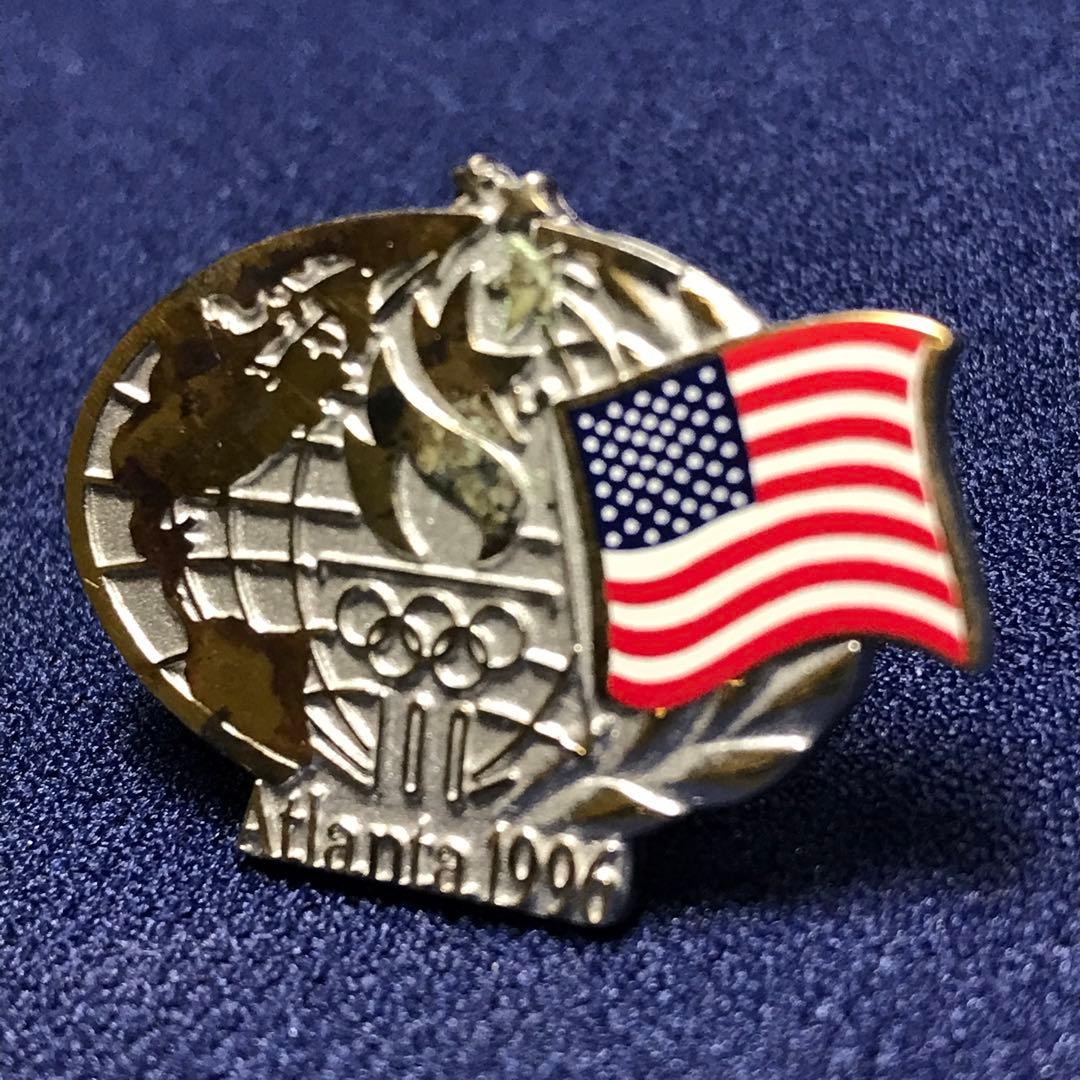 限定5000個 希少 アトランタ五輪 ピンバッジ USA アメリカ