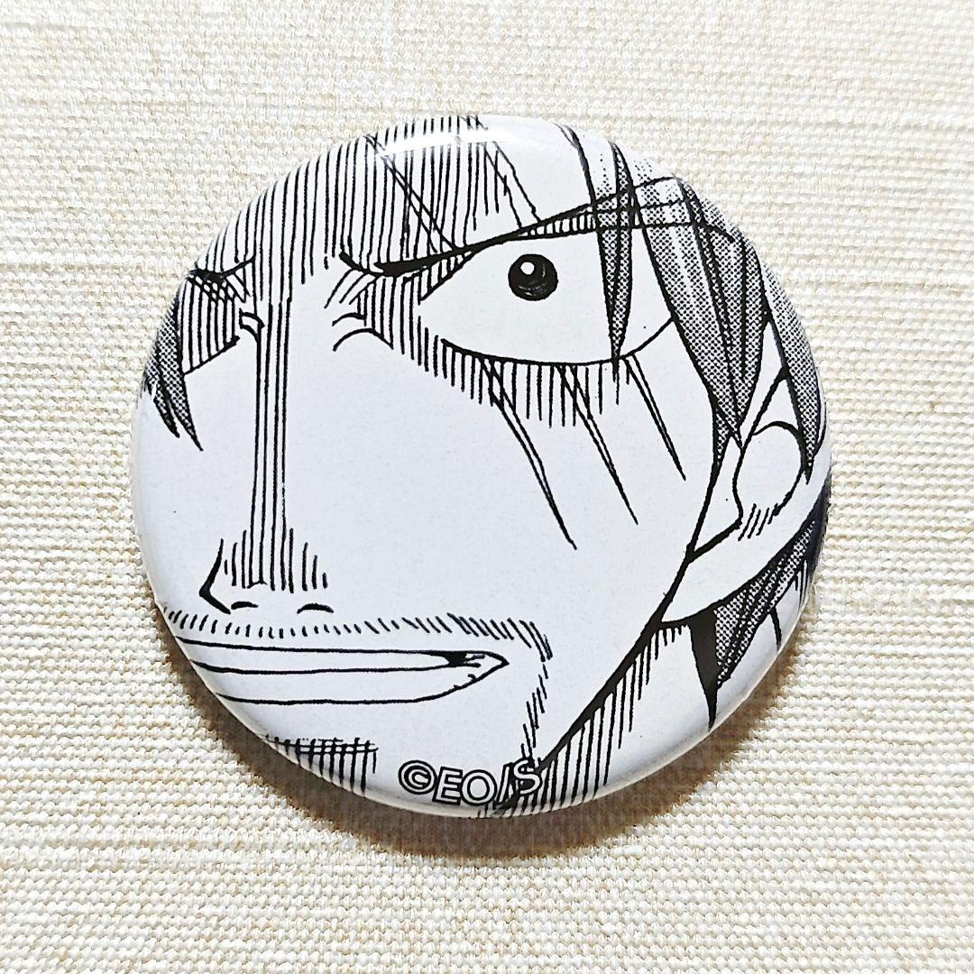 ワンピース シャンクス オールフェイス缶バッジ おれは友達を傷つける奴は許さない